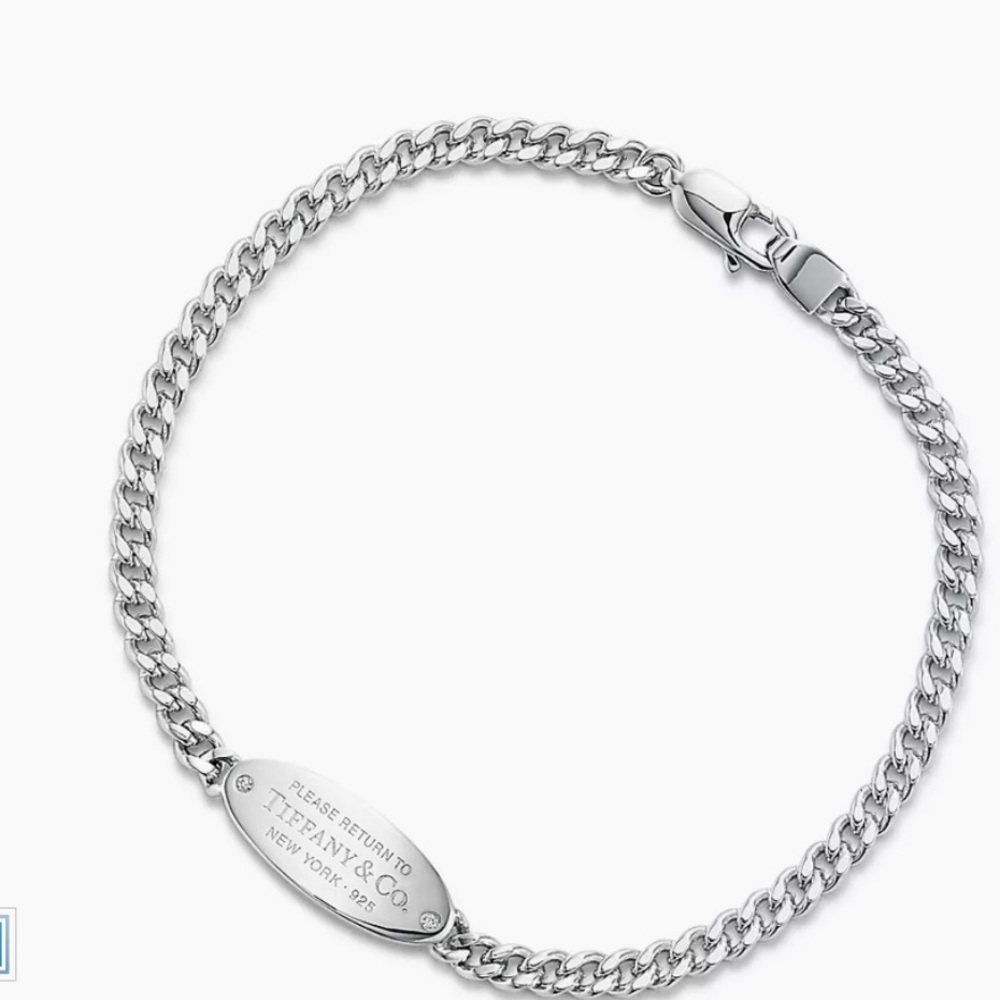 Tiffany & Co. Sterling Silver Chain Bracelet